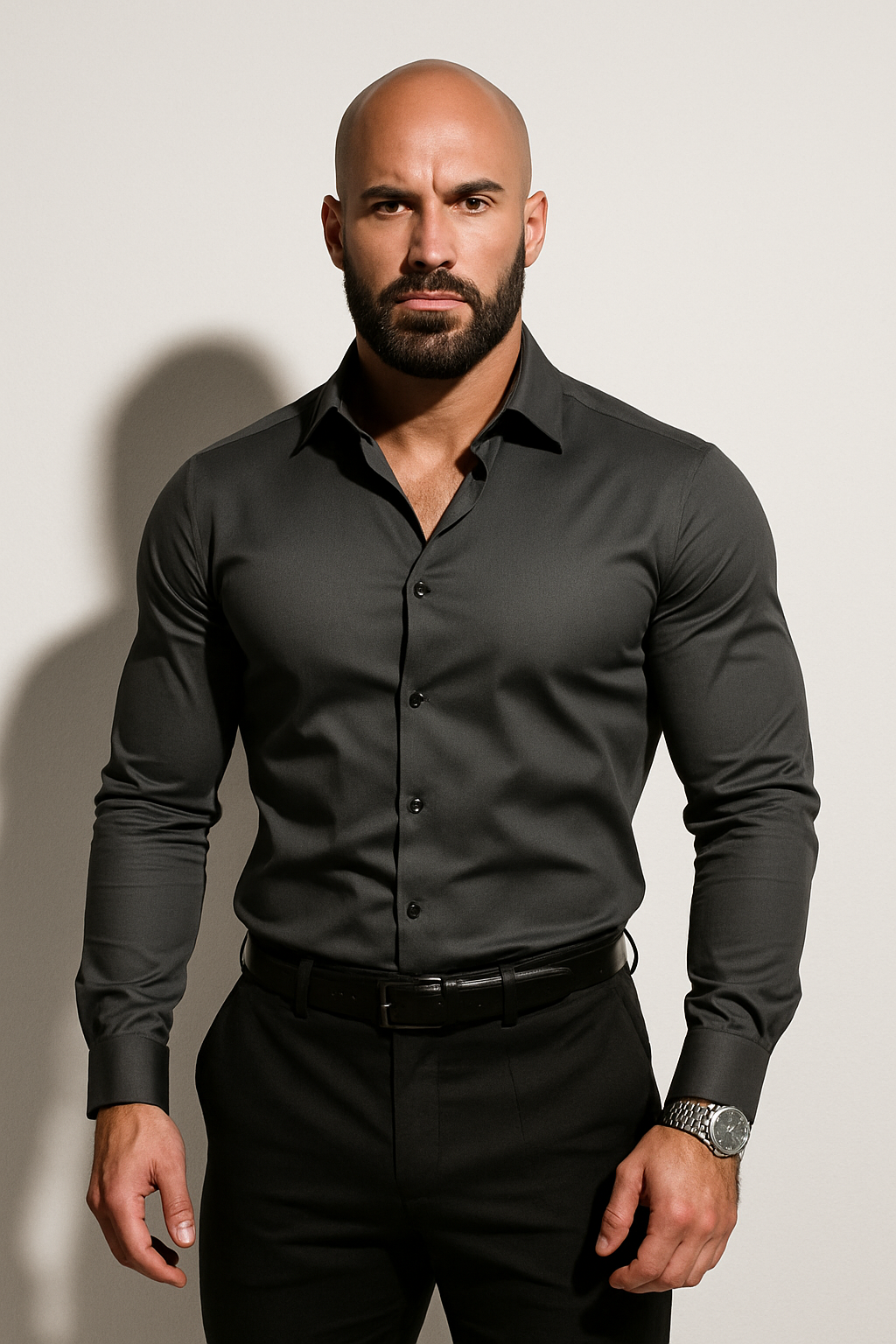 Herren Maßgeschneiderte Moderne Dress Shirt | Slim Fit