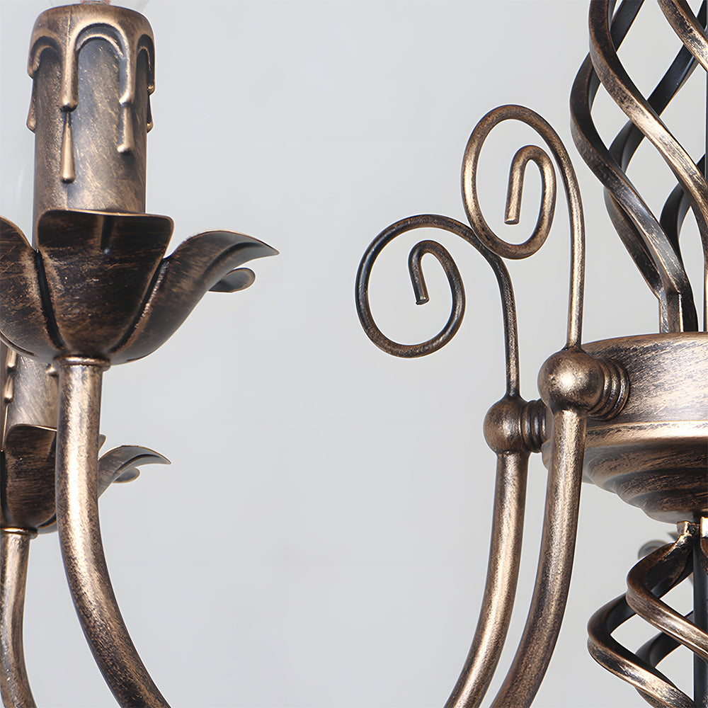 Esstisch Pendelleuchte | Vintage Bronze Elegante Beleuchtung