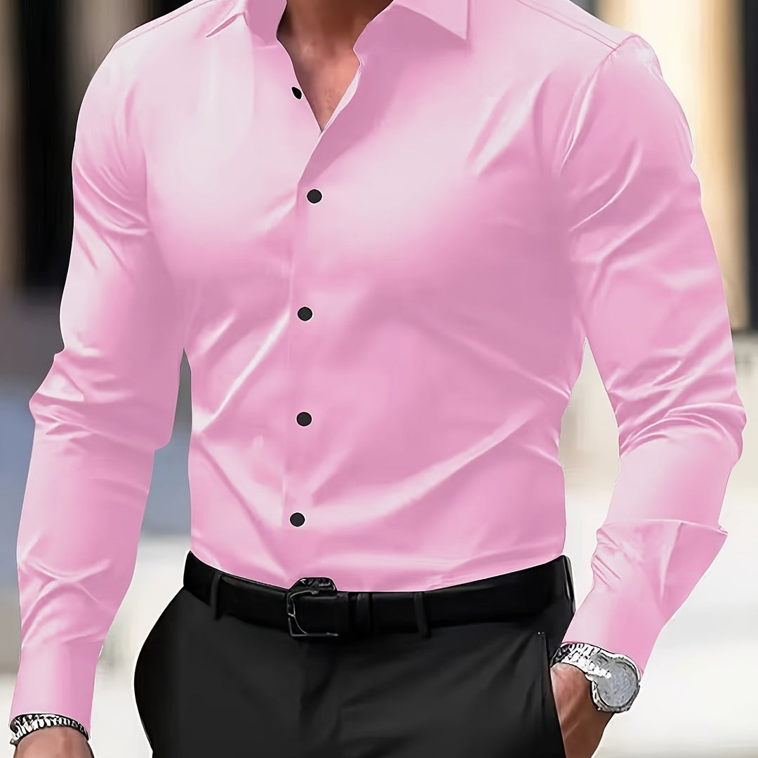 Leon | Raffiniertes Langarm-Businesshemd - Image 14