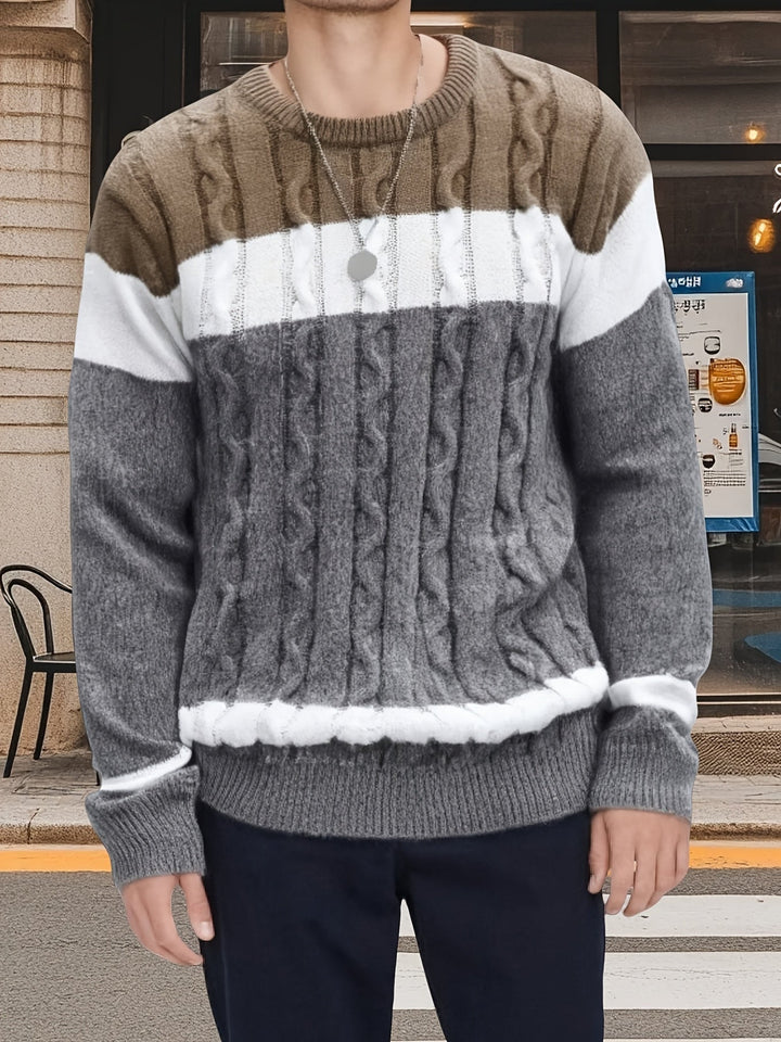 Bradley | Strukturierter Zopfstrickpullover - Image 9