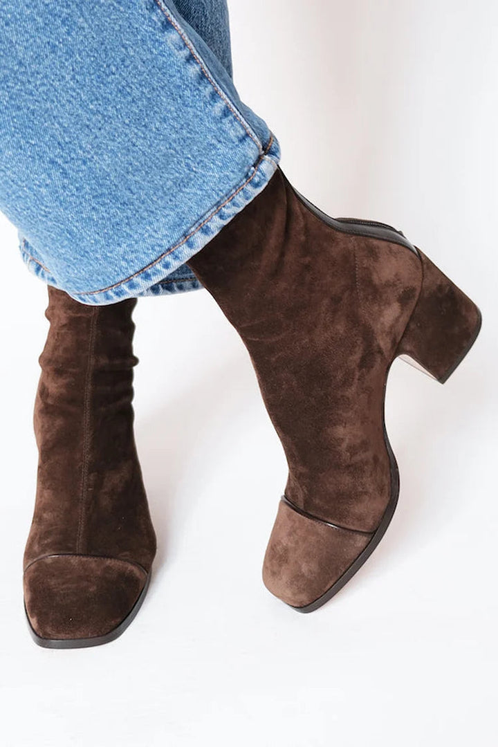 Pamelis - Damen Stiefeletten Mit Blockabsatz