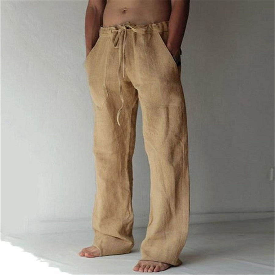 Herren Leinenhose – Leicht, Atmungsaktiv & Stilvoll - Image 3