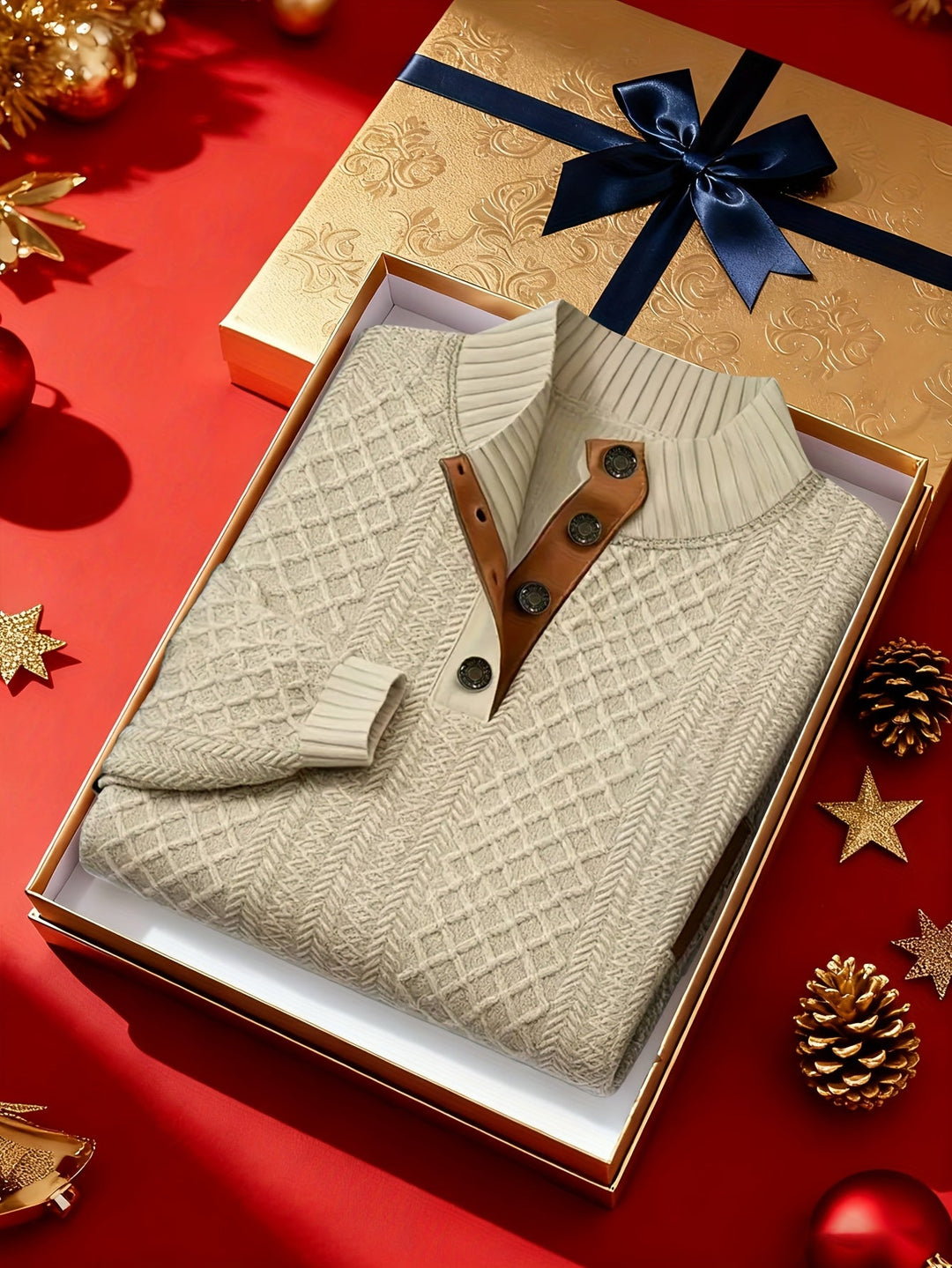 Rowland | Pullover mit Struktur und Stehkragen - Image 13