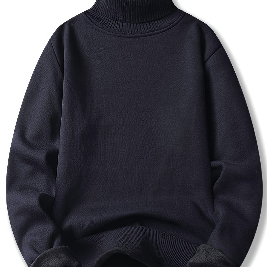 Tristan | Kuscheliger Pullover mit hohem Kragen - Image 13