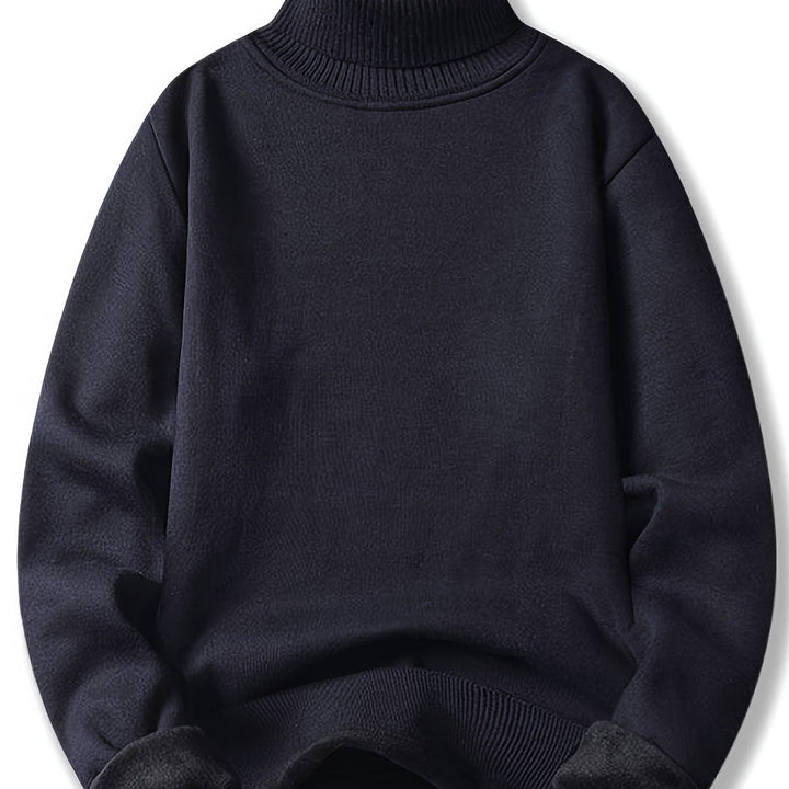 Tristan | Kuscheliger Pullover mit hohem Kragen - Image 13