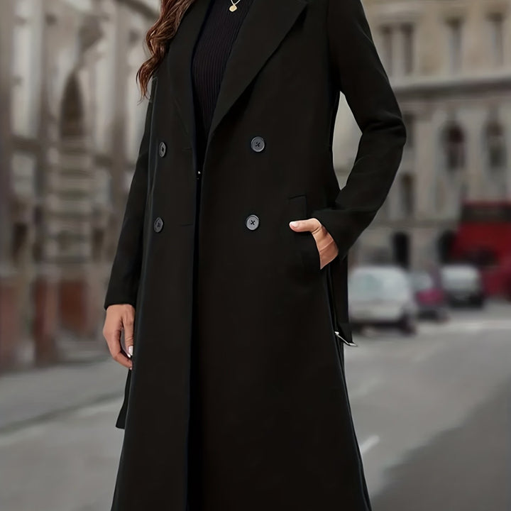 Cassandra | Zweireihiger Longcoat