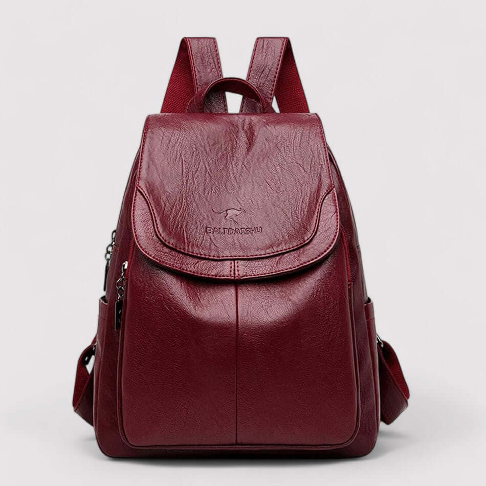 Velmora - Sicherer Leder Rucksack