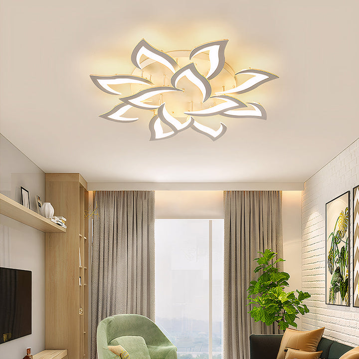 Led Deckenleuchte im Blumen-Design