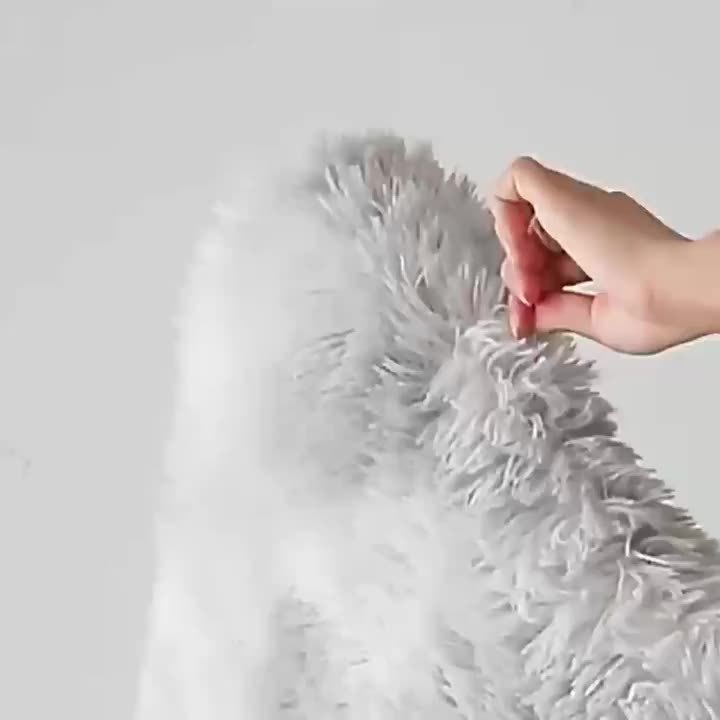 Runder Teppich | Mehrfarbiger