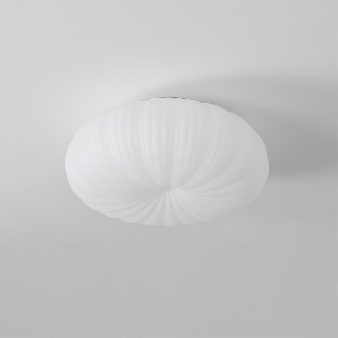 Living room ceiling light made of metal and acrylic