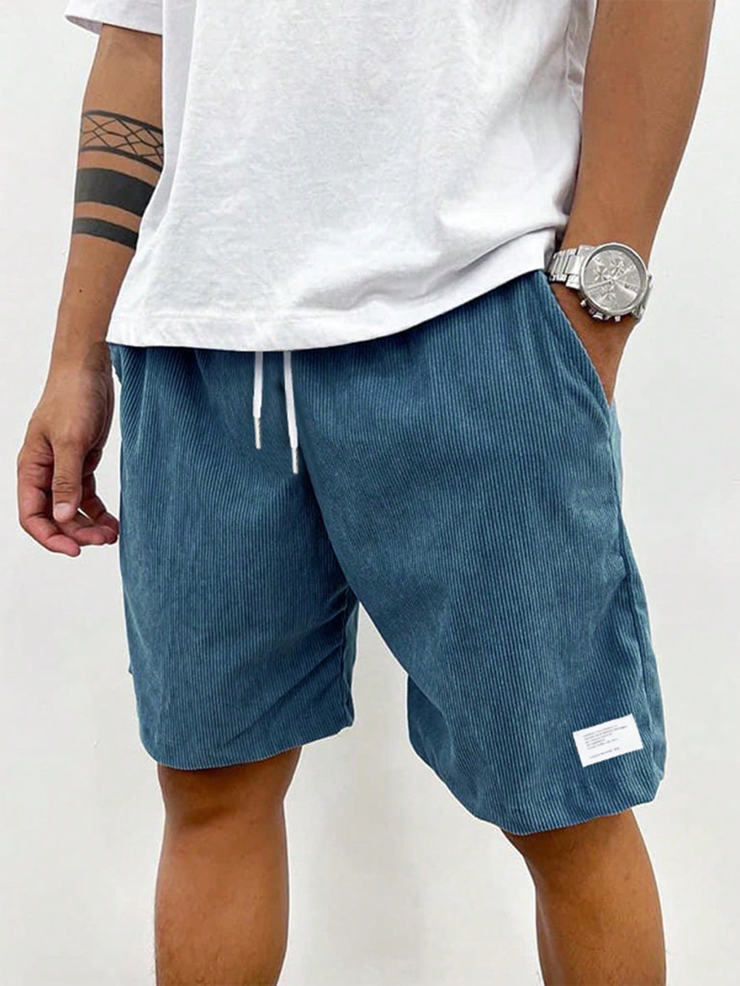 Bettina | Herren Sommer Lässige Shorts Mit Kordelzug - Image 4
