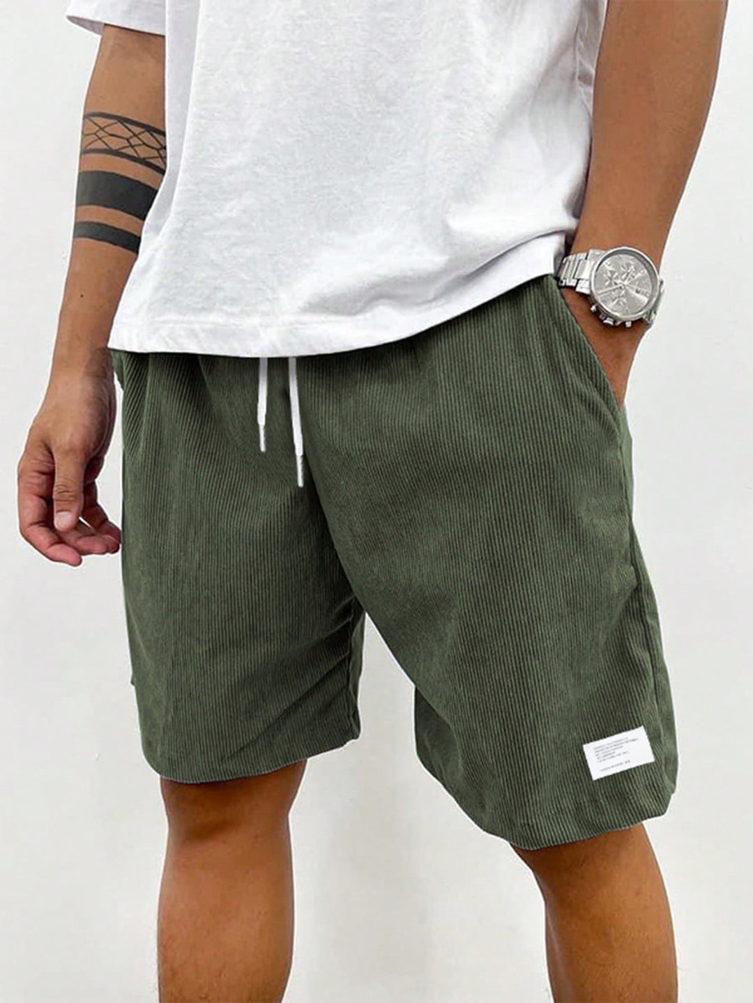 Bettina | Herren Sommer Lässige Shorts Mit Kordelzug - Image 9