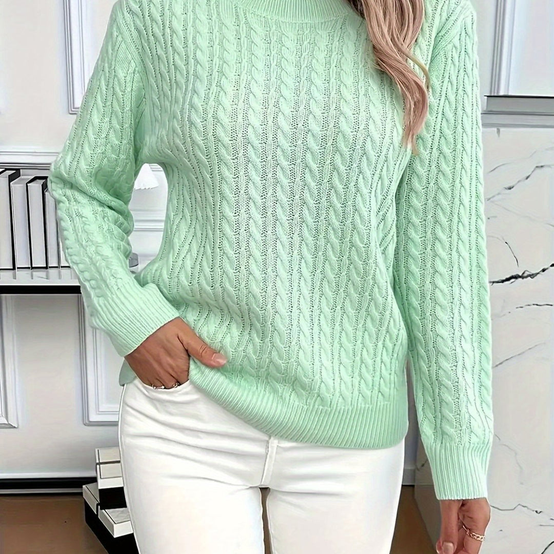 GEMÜTLICHER RUNDHALSPULLOVER FÜR DAMEN - Image 31