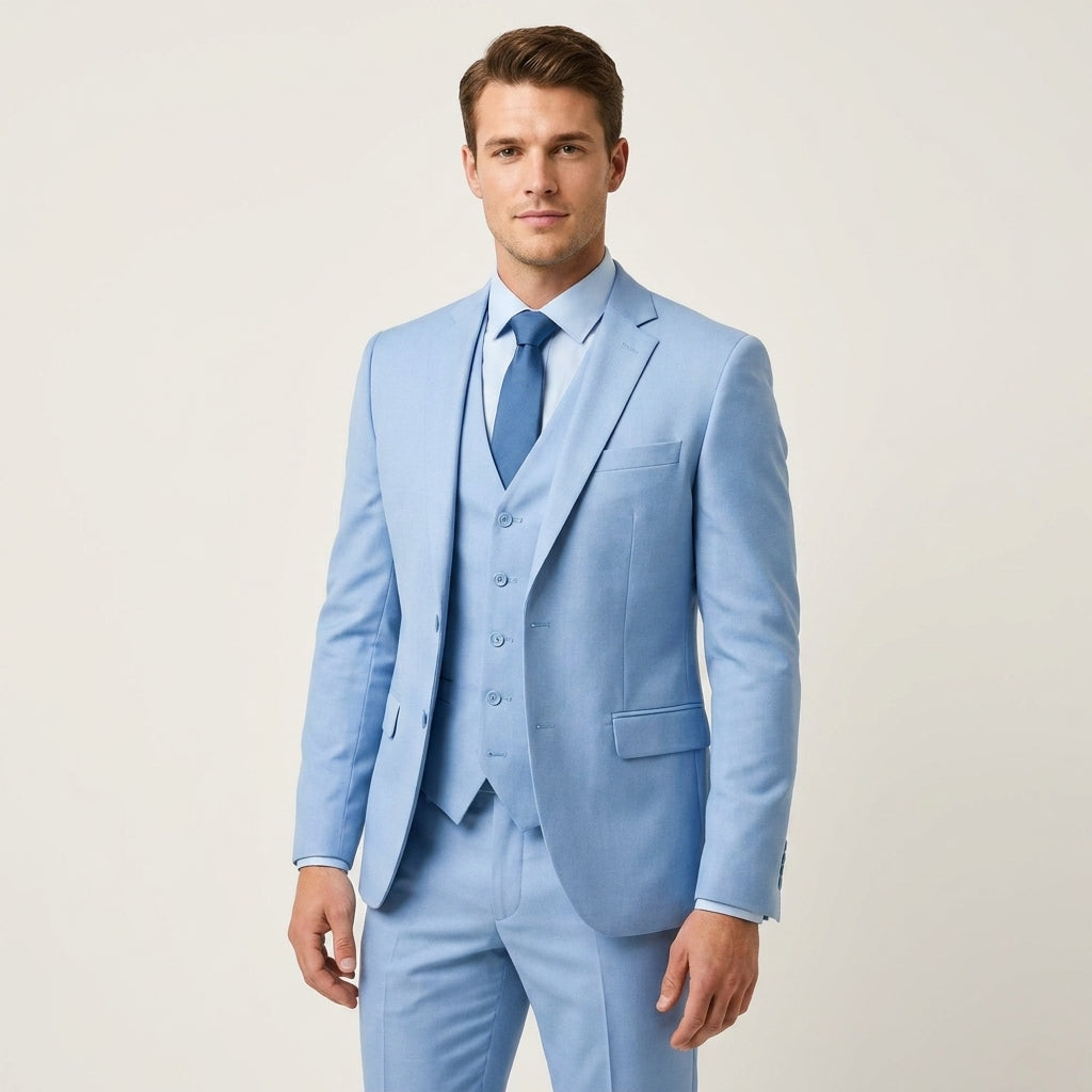 Orivano - Herren Slim Fit Anzug Set
