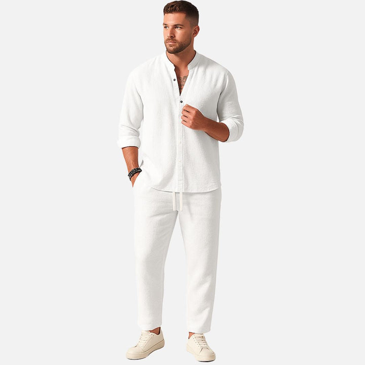 Rawley - Leinen Freizeitset Herren