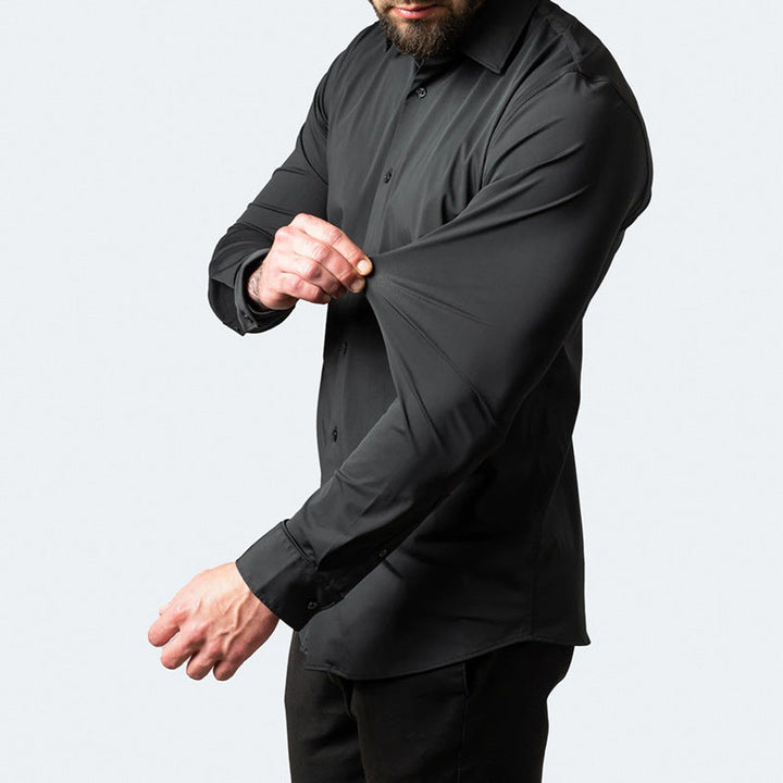 Herren Hemd bügelfrei Stretch knitterfrei - Image 2
