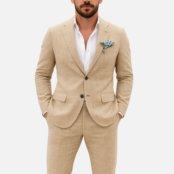 Radnor - Eleganter Leinenanzug Herren