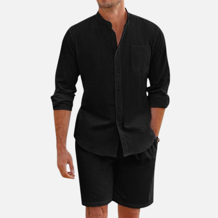 Charlie - Leinen Sommer Set Herren