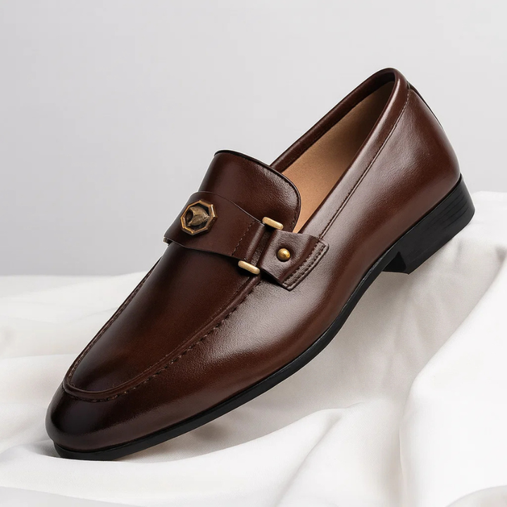 Lusavio - Italienische Leder Loafer