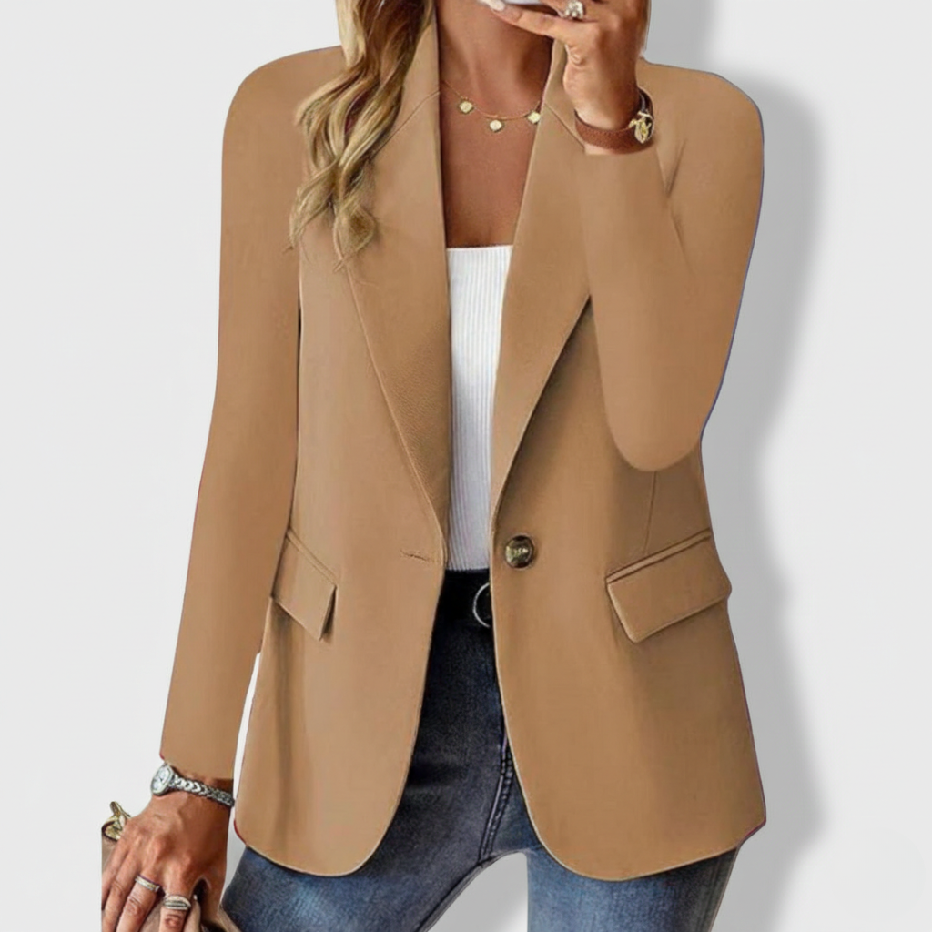Rebeca - Eleganter Damen Blazer Mit Knopfleiste