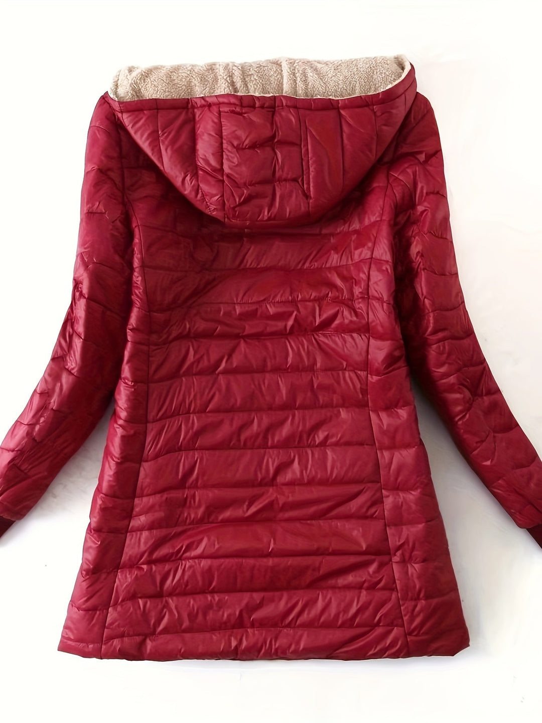Cora | Lang geschnittener Mantel mit kuscheligem Innenfutter - Image 9
