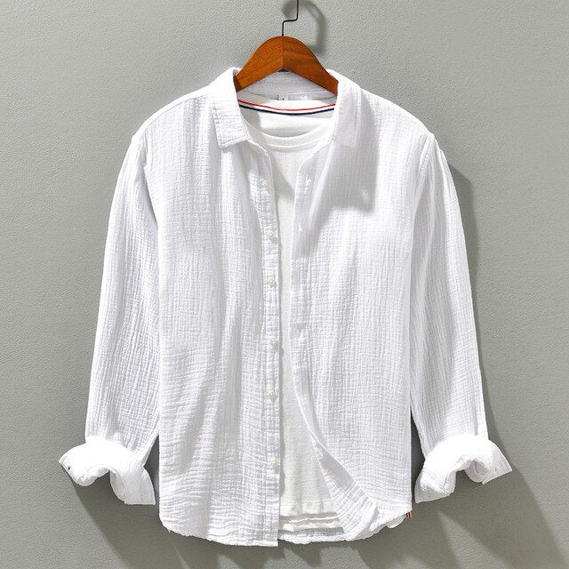 Hansero - Herren Langarm Hemd Elegant