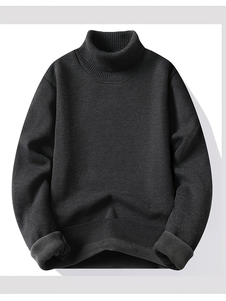 Tristan | Kuscheliger Pullover mit hohem Kragen - Image 2