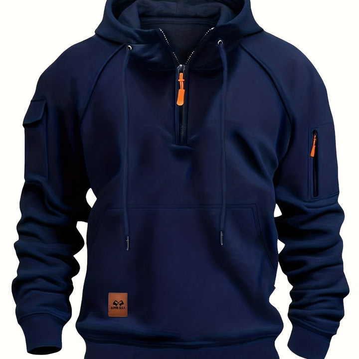 Colton | Robuster Quarter-Zip Kapuzenpullover - Image 22