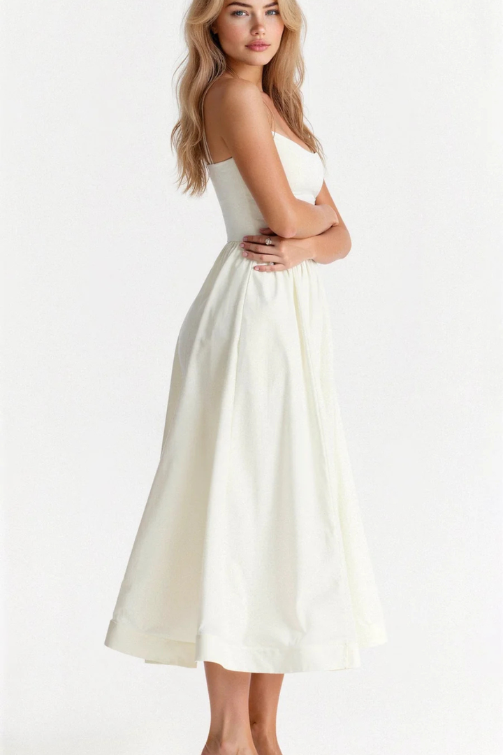 Nara - Elegantes Midi Kleid Damen