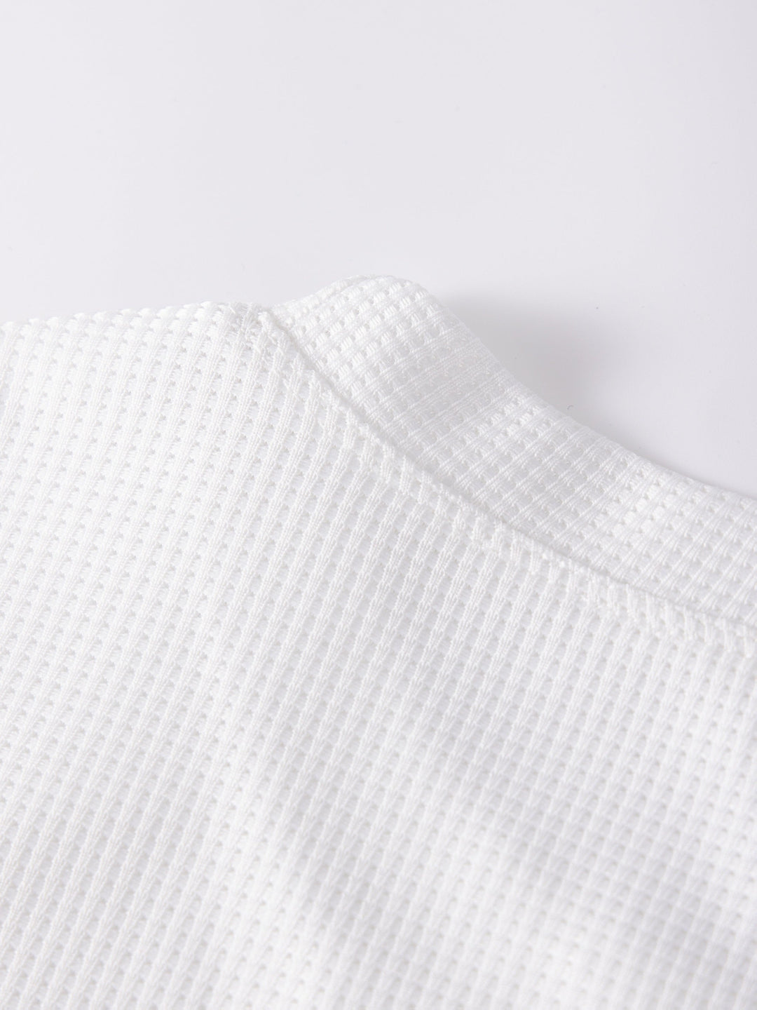 Frederick | Langarmshirt aus strukturiertem Waffelstrick - Image 34