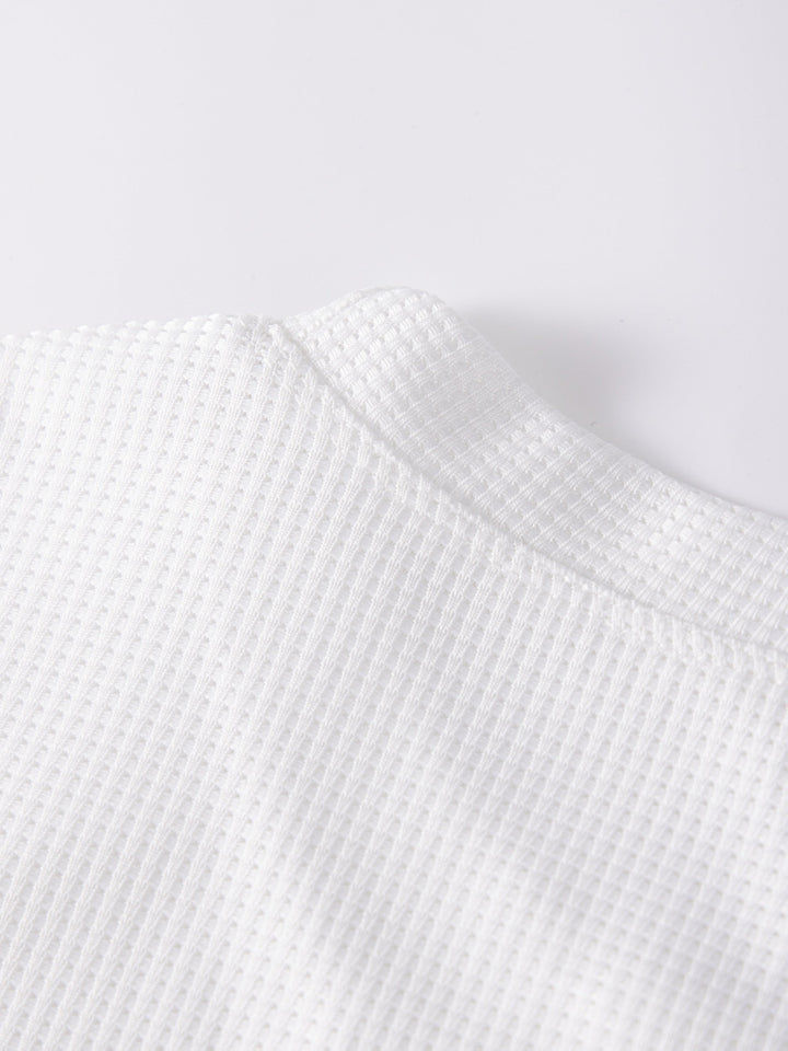 Frederick | Langarmshirt aus strukturiertem Waffelstrick - Image 34