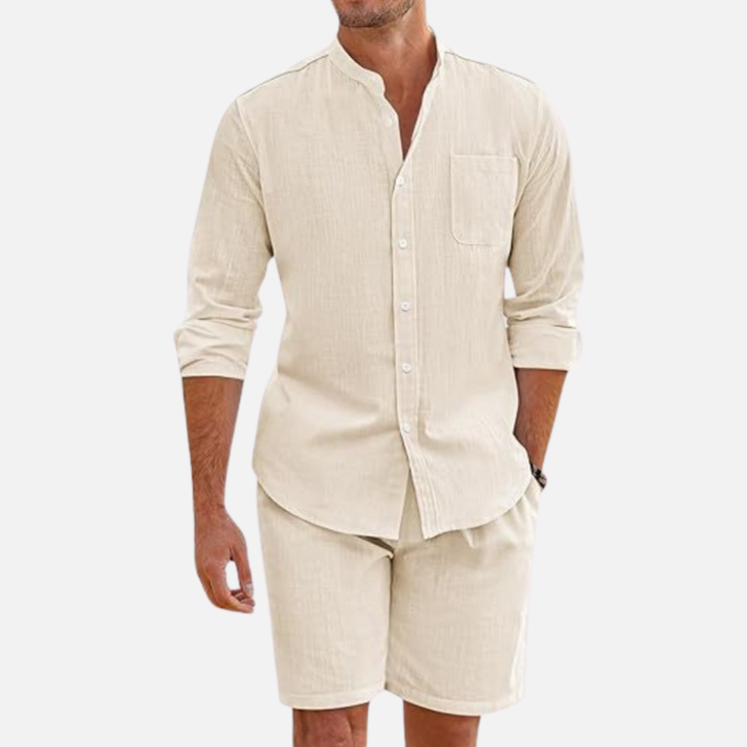 Charlie - Leinen Sommer Set Herren
