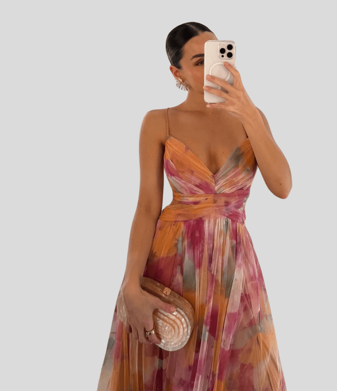 Carovelle - Florales Maxi Kleid