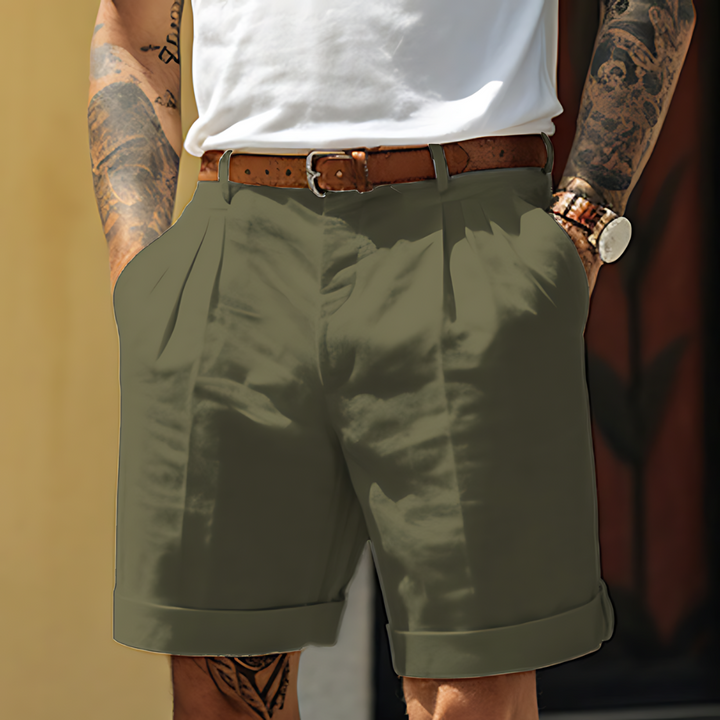 Henvaro - Leinen Shorts Herren