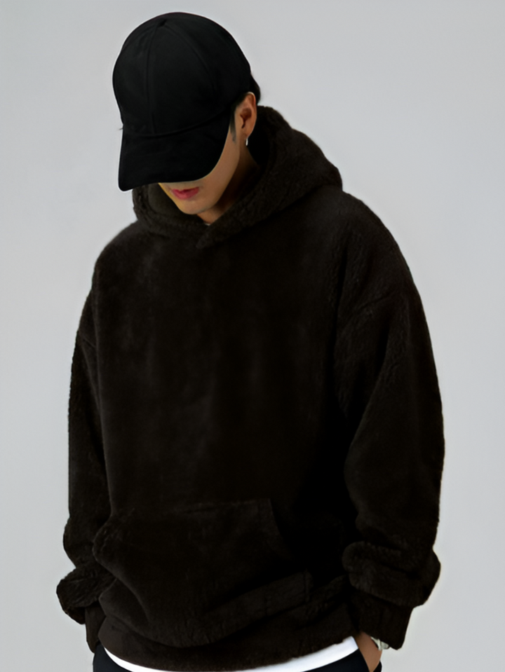 Sem™ | Warmer karierter Kapuzenpullover mit entspannter Passform