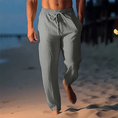 Aurevino - Leinen Herrenhose