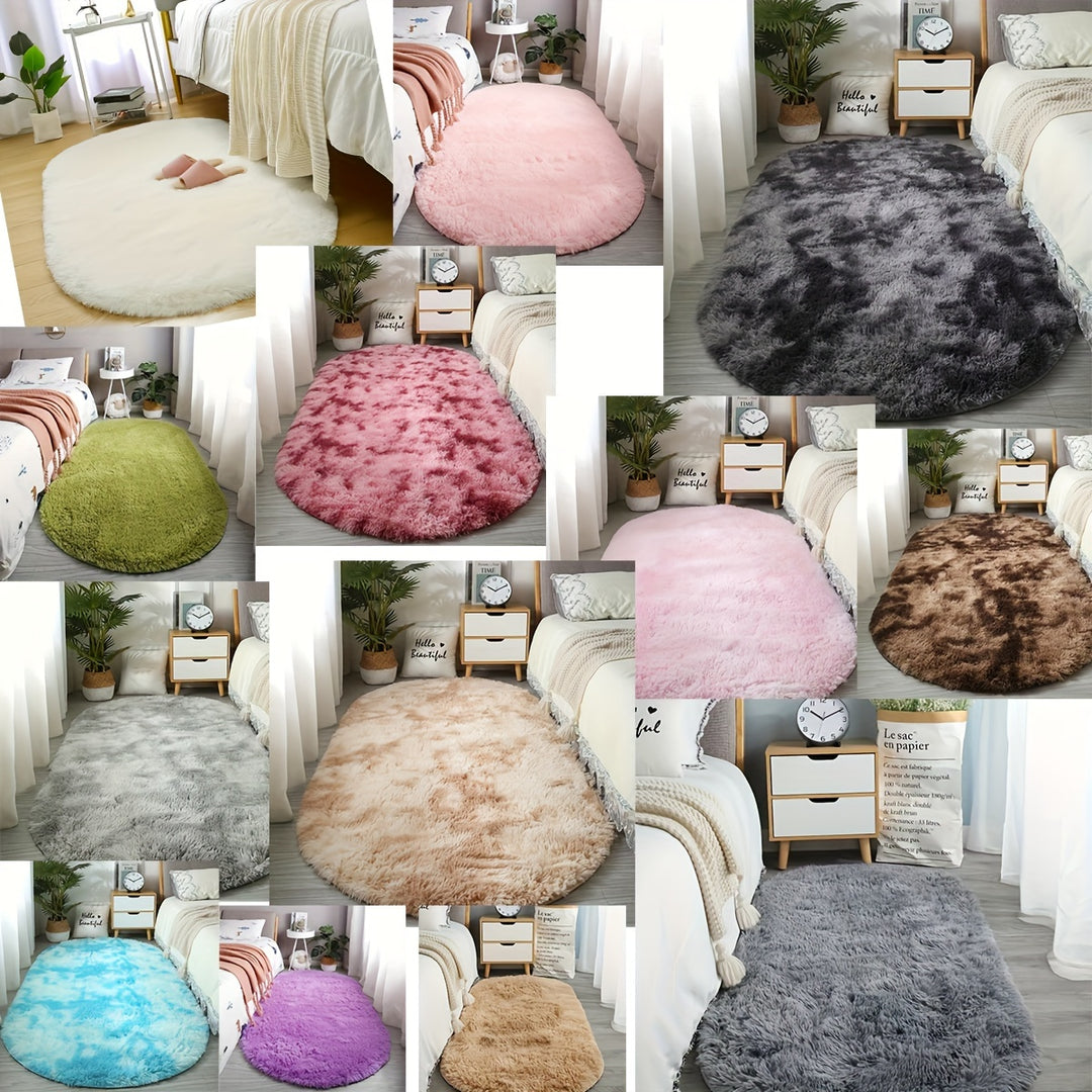 Teppich Luxuriöser Superweicher Ovaler