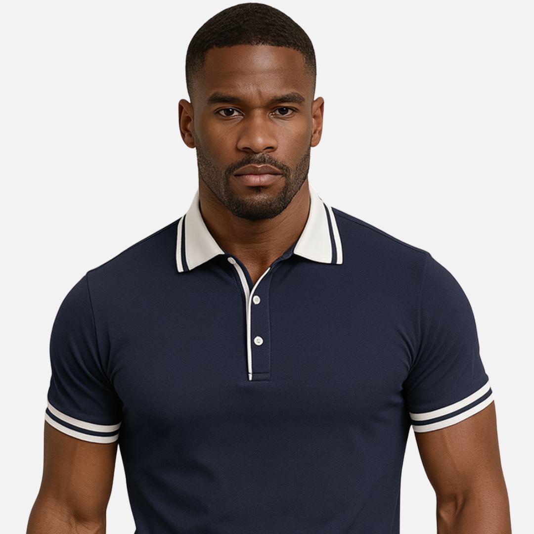 Alan - Herren Sommer Poloshirt