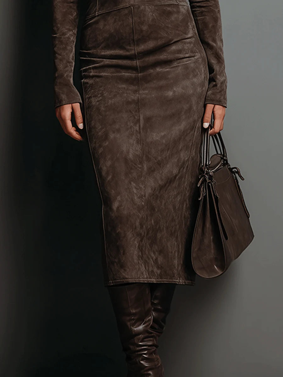 Naya™ | Elegantes, tailliertes Midikleid - Image 3