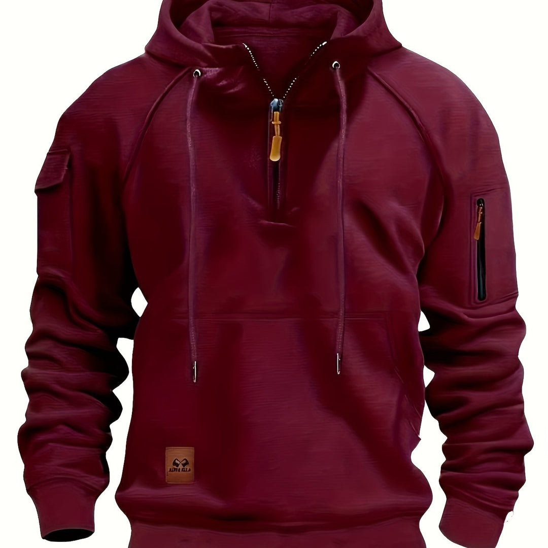 Colton | Robuster Quarter-Zip Kapuzenpullover - Image 17