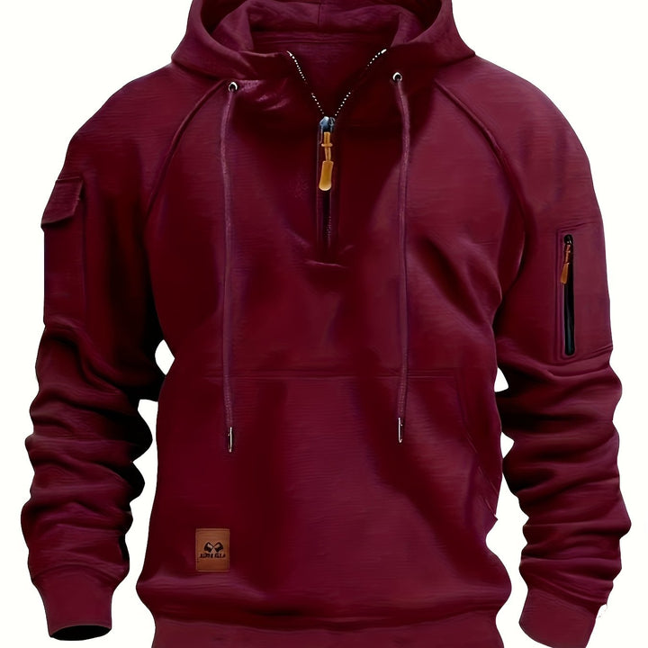 Colton | Robuster Quarter-Zip Kapuzenpullover - Image 17