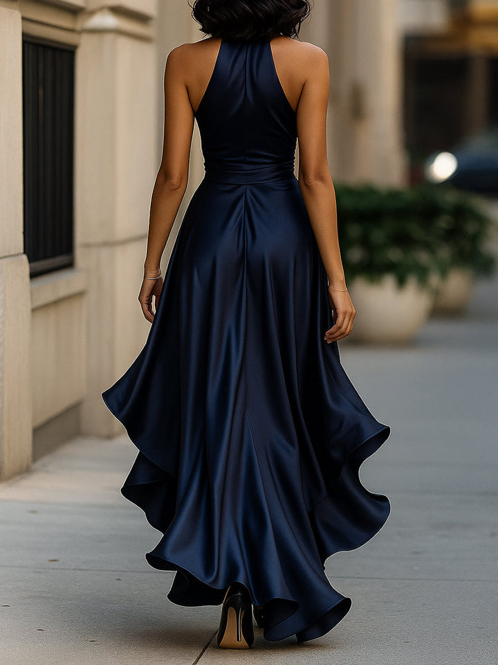 Rayleen - Elegantes Maxi Wickelkleid