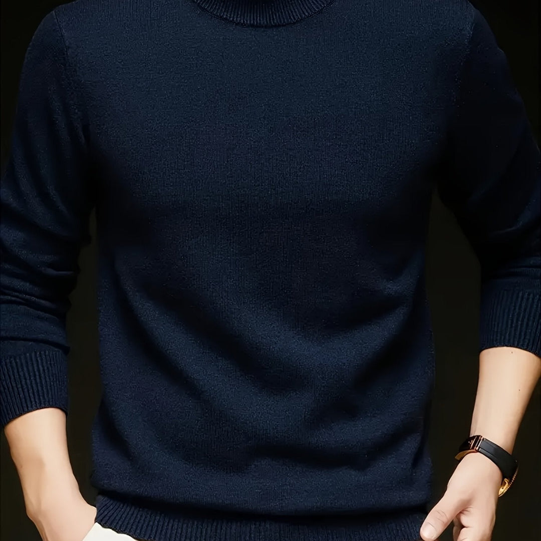 Cedric | Gemütlicher Mock-Neck-Pullover - Image 2