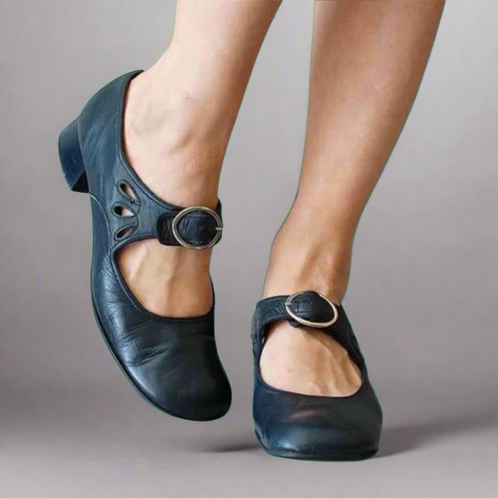Elaris - Damen Retro Komfort Sandalen Mit Niedrigem Absatz