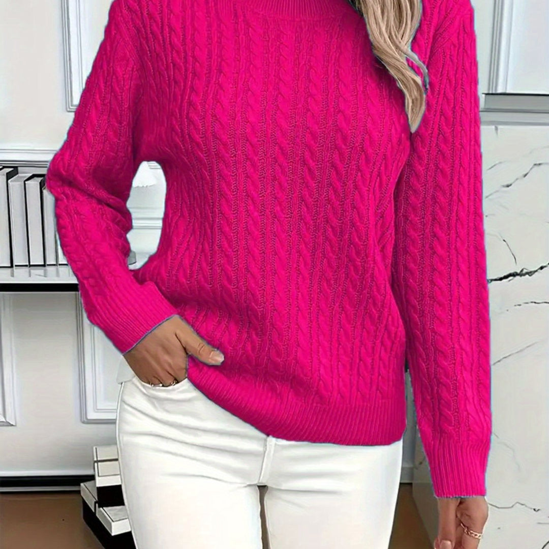 GEMÜTLICHER RUNDHALSPULLOVER FÜR DAMEN - Image 15
