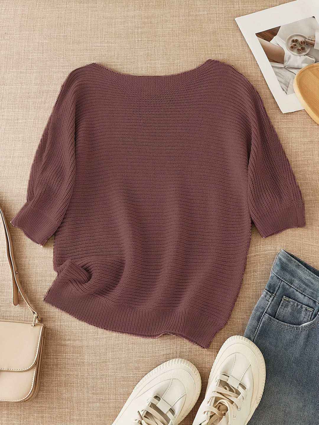 Camilla | Lockerer Strickpullover - Image 10