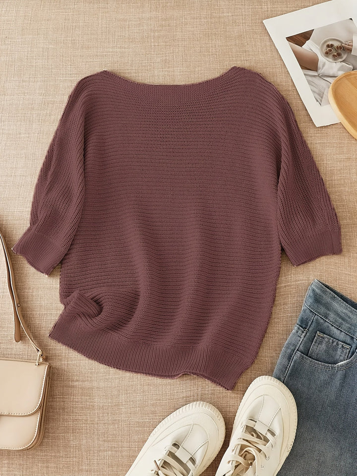 Camilla | Lockerer Strickpullover - Image 10