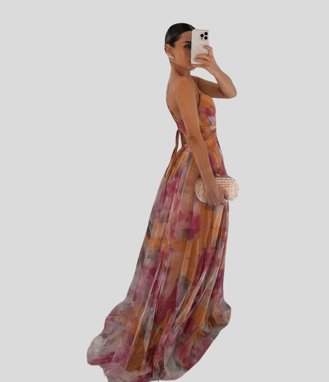 Carovelle - Florales Maxi Kleid