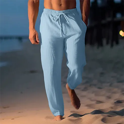 Aurevino - Leinen Herrenhose