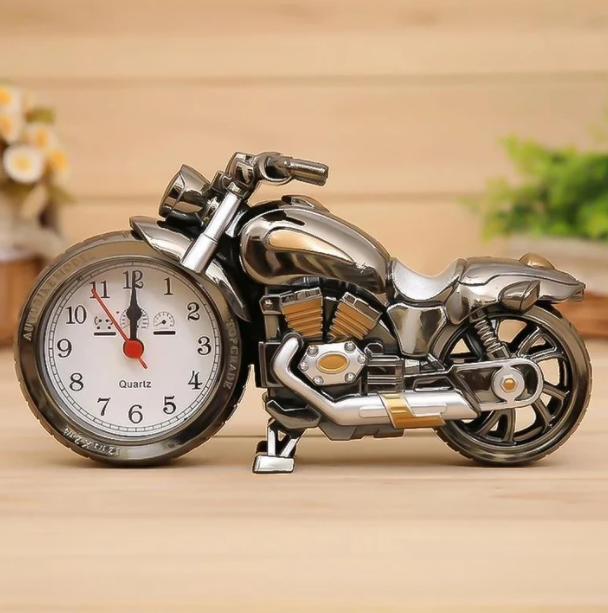 Wecker | Motorrad-Wecker im Retro-Design